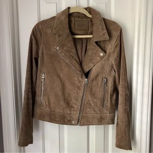 Blank NYC suede moto jacket